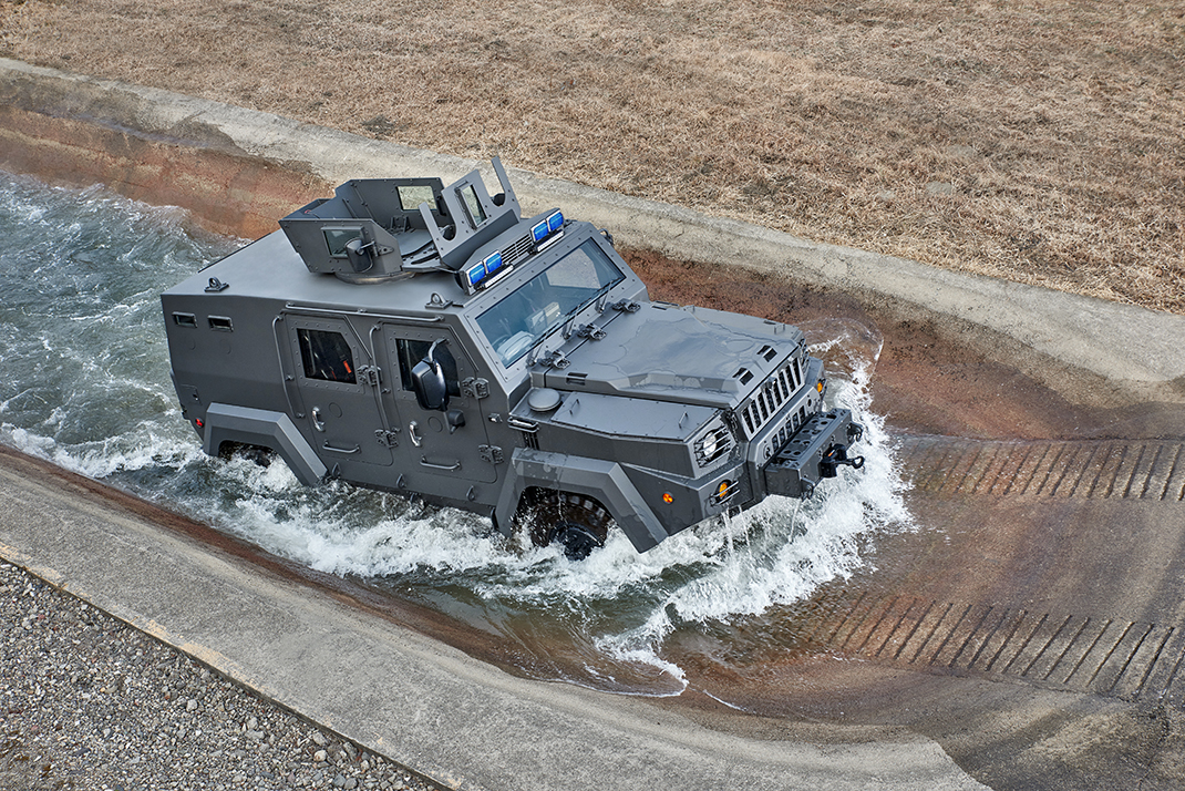 Kovico KMPV 4x4 armoured vehicle